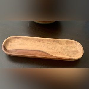Martha Stewart wooden Oval Platter